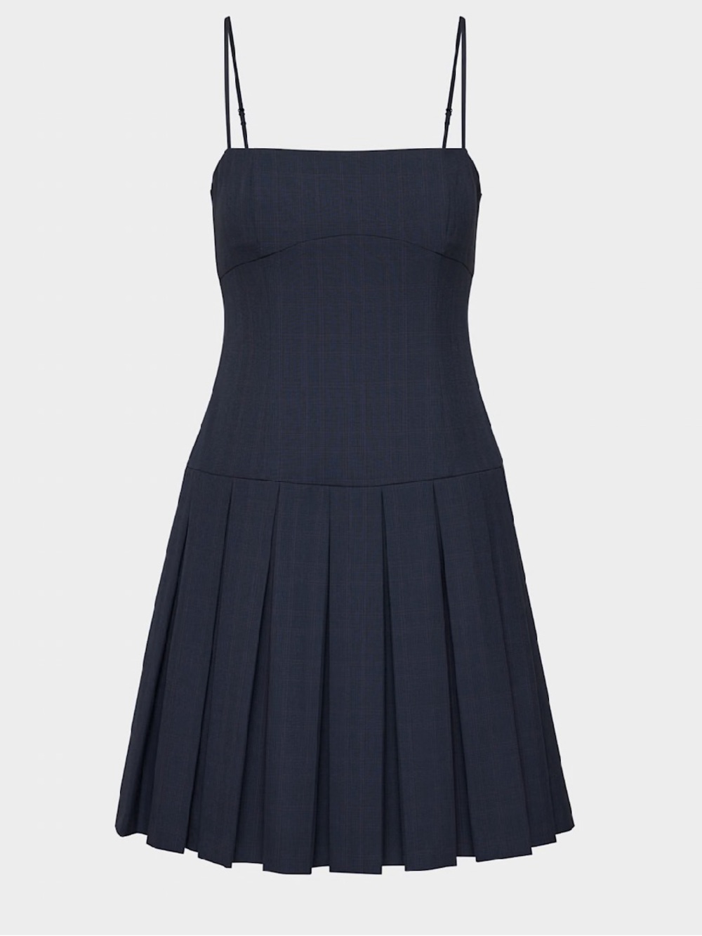 Aritzia Sunday Best Sleeveless Plaid Pleated Mini Dress NWT Size 6 Preppy 90s